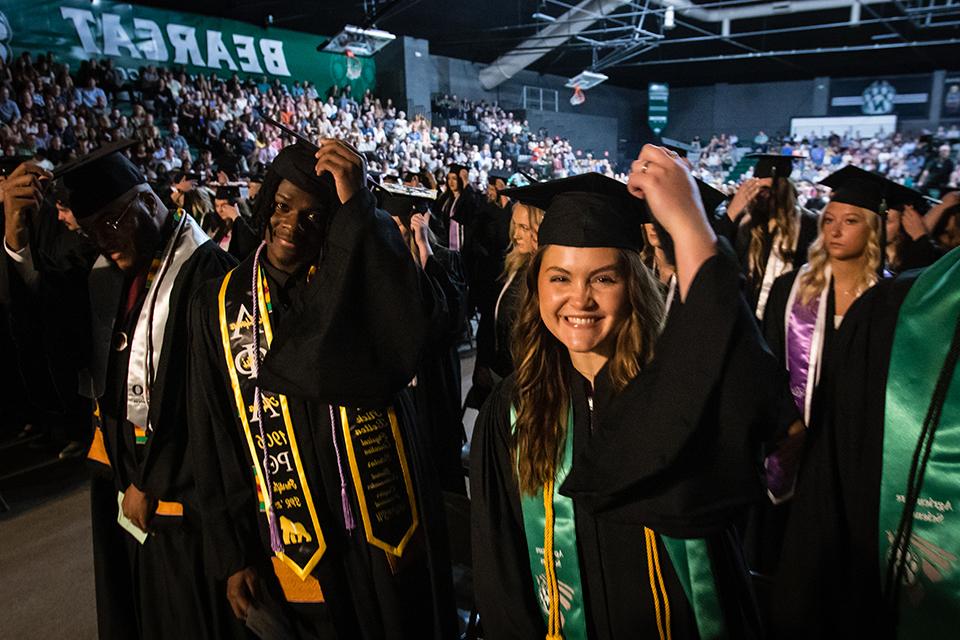 Commencement ceremonies celebrate achievements, encourage graduates to stay connected